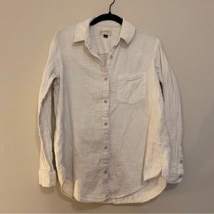 Universal Thread Oversized Cotton Gauze Button Up